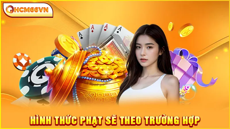 Hình thức phạt sẽ theo trường hợp