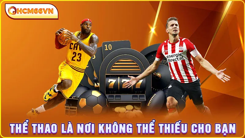 Thể thao là nơi không thể thiếu cho bạn